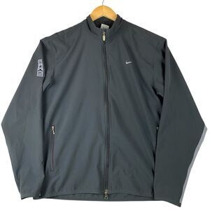 Nike USA Olympics Summit 2006 Jacket Men’s L Black Full Zip Windbreaker Rare